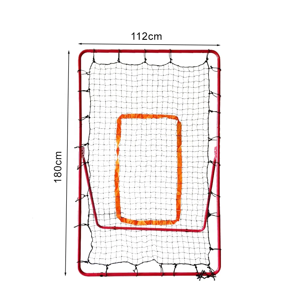 Rebounder da baseball personalizzato 4 * 6 piedi Rebounder da baseball Net Trainer per baseball, softball e lacrosse, pratica per il lancio