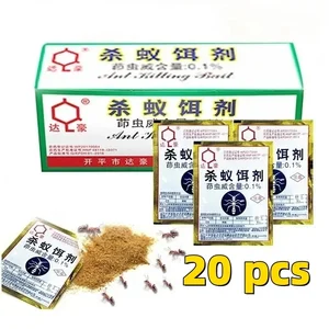 Kill Barata Insektizidköderpulver, Barata -Tötung, billiger Insektenmörder, Anti -Ablehnungs -Schädlinge, Schädlingsbekämpfung, Giftfalle, 20pcs 12 Verkauf von Chorizo -Bäckereien - №6