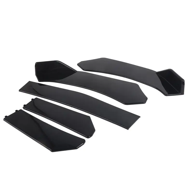 A13F-Front Car Bumper Lip Body Kit Universal Lip Splitter Spoiler Diffuser Canard Protector Air Dam Trim Body Kit