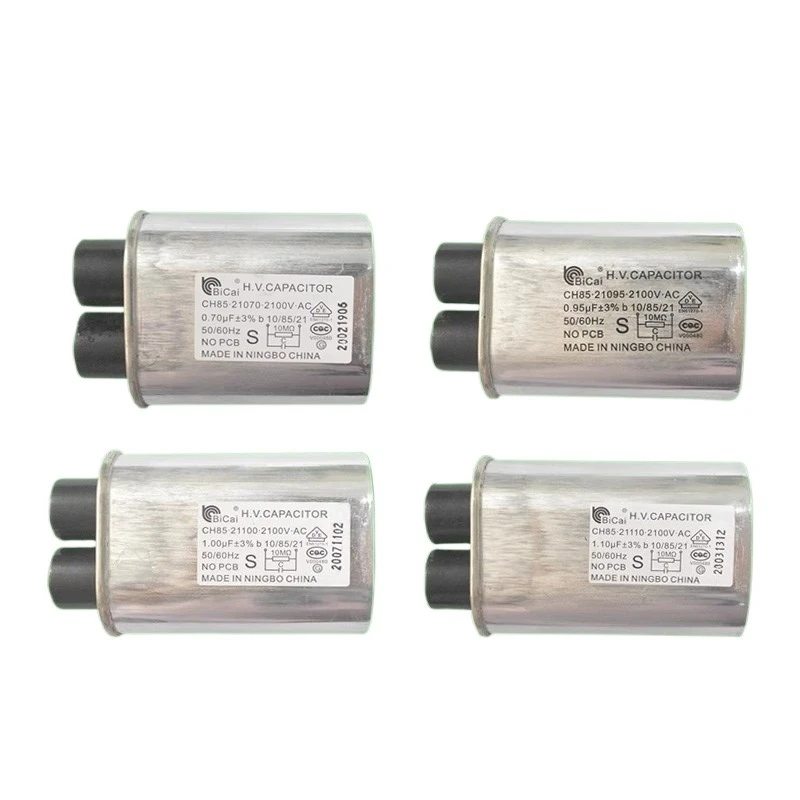 Suitable for microwave oven high voltage 2100V 0.9 uf 0.95 uf 1uf 1.05 small insert capacitor Personal Care Appliance Parts
