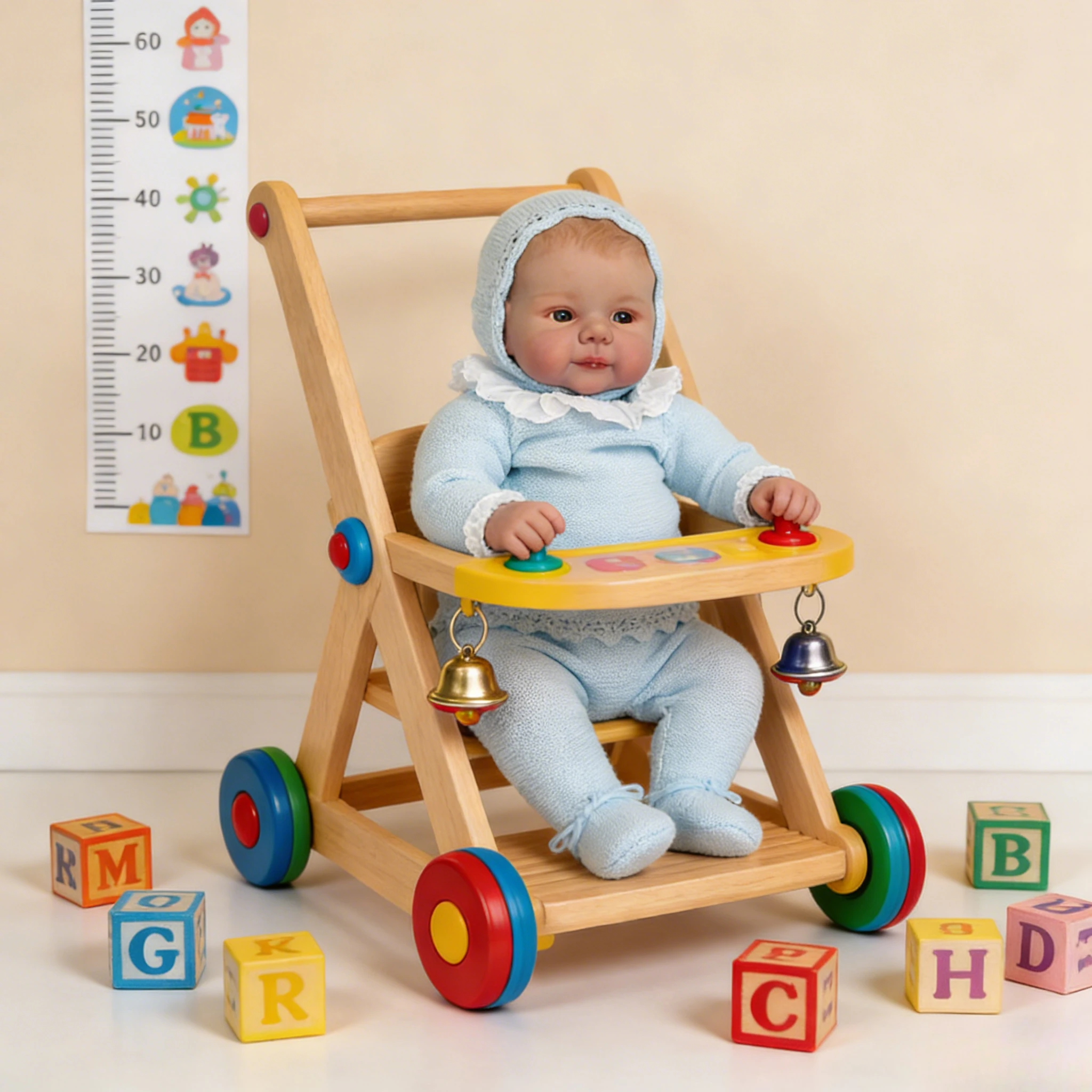 

19inch 48cm Juliette Girl Doll Soft Cotton Body, Painted Hair, Cute Kids Toy