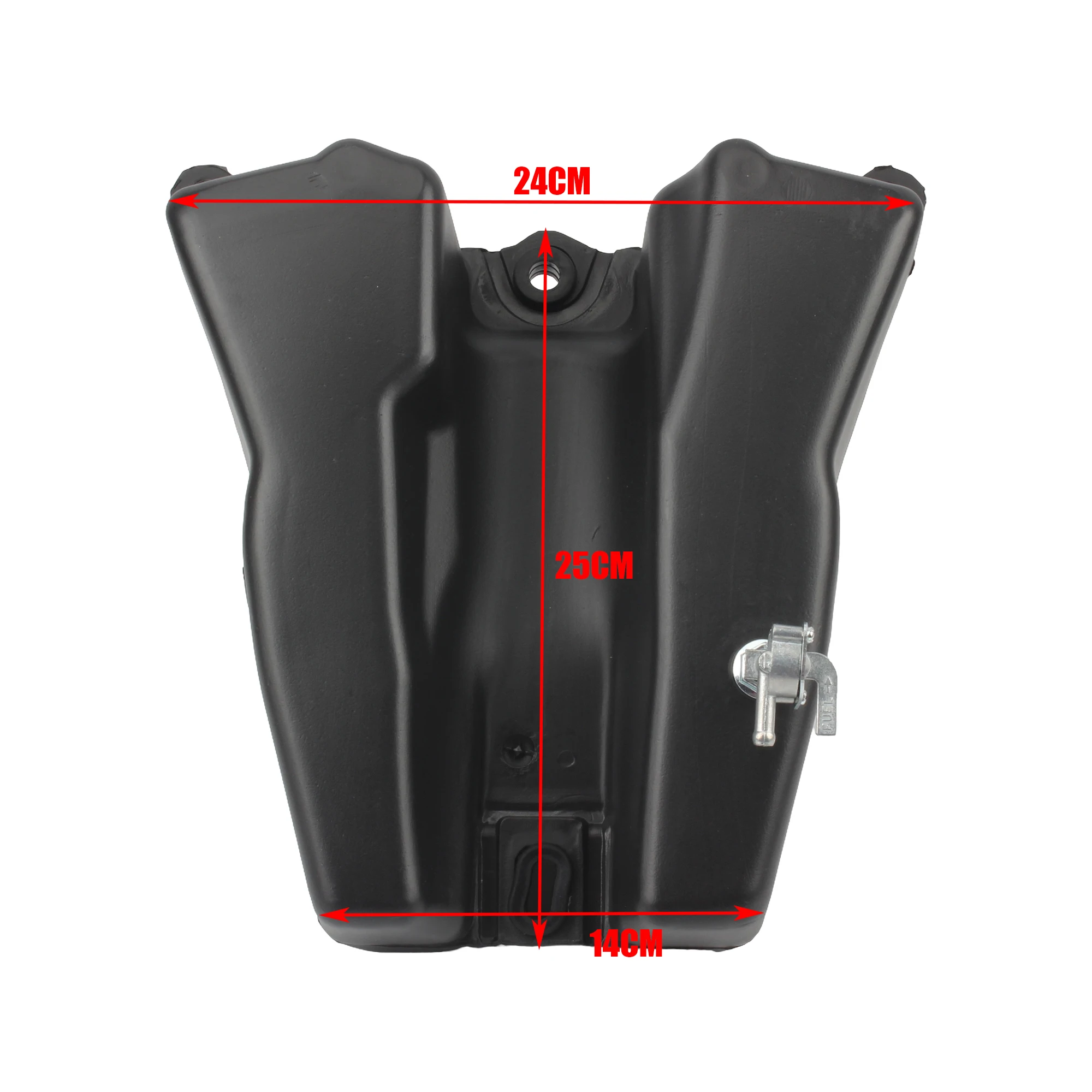 For Honda CRF50 Motorcycle Gas Fuel Tank Plastic Petrol Tank Tap Cap for SSR Honda CRF XR 50-125CC Dirt Pit Bike Motocross Parts