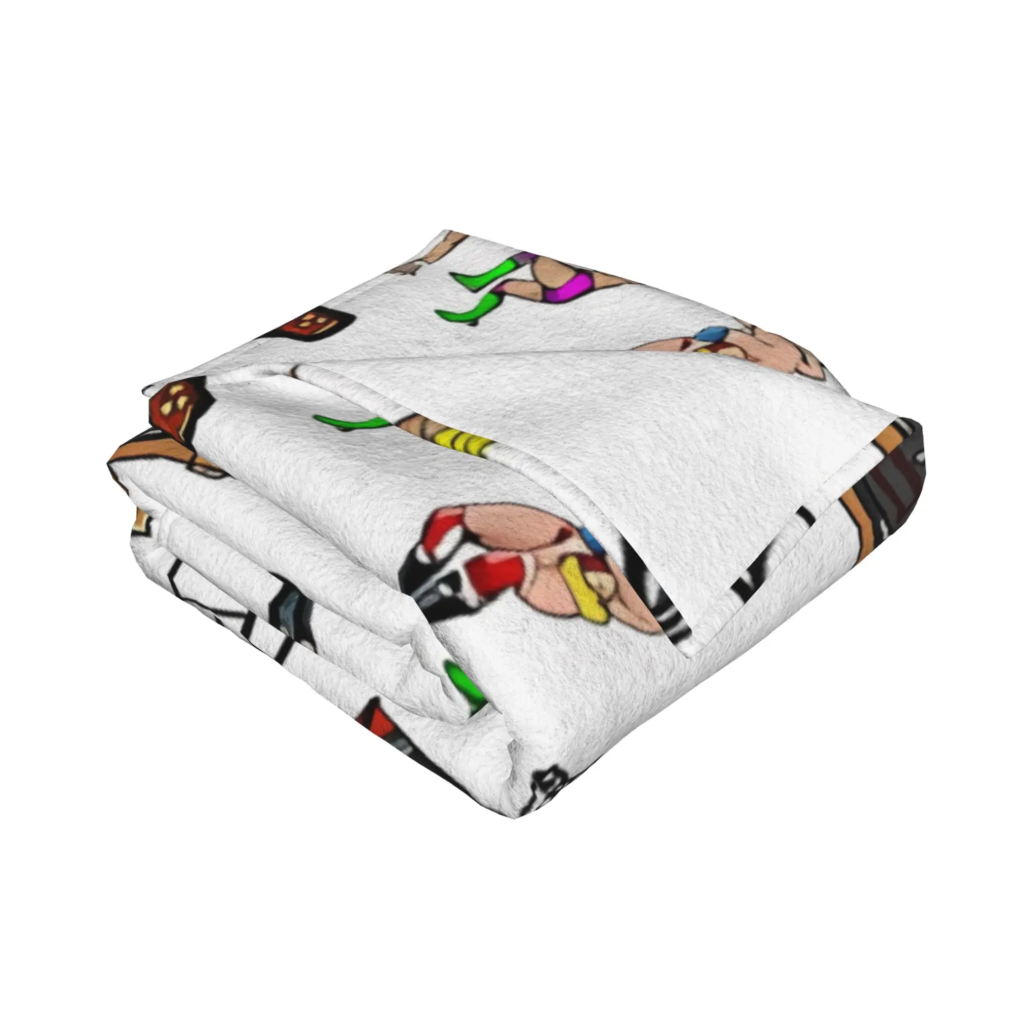 1PC home  Decor Pro Wrestling  Pack   Pro Wrestling Pattern Blanket Throw Blanket Luchador Novelty Warm Blanket All Season