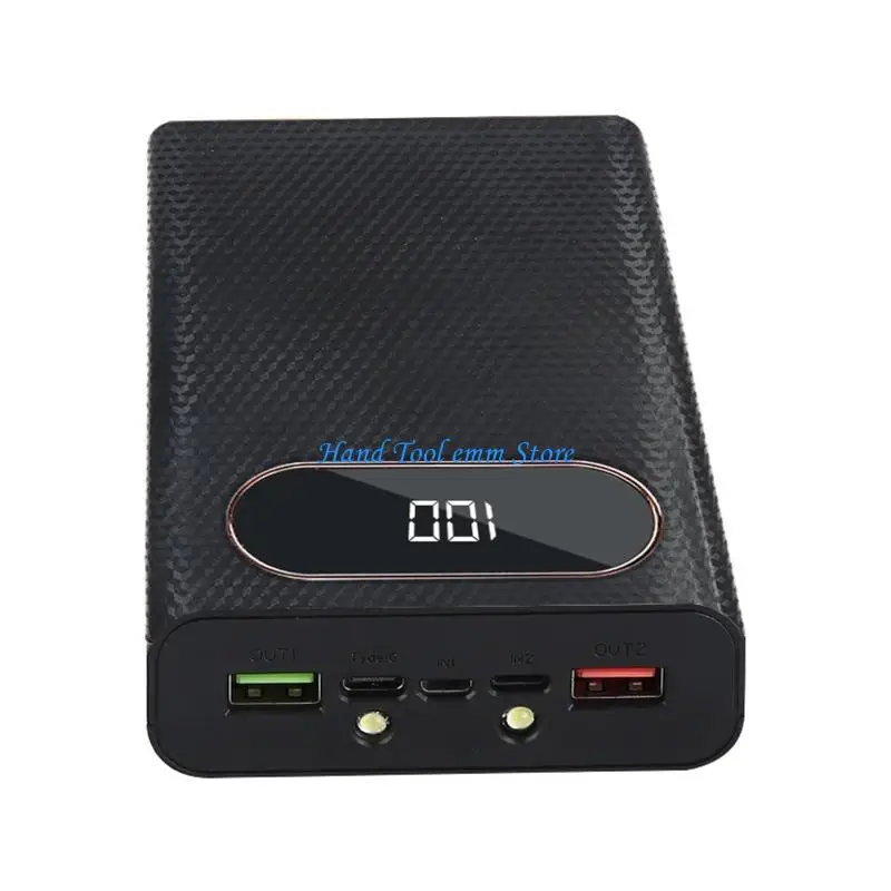 

H37F Съемный аккумулятор QC3.0 LCD 5W 10W 22,5W 4x21700 для корпуса для Shell