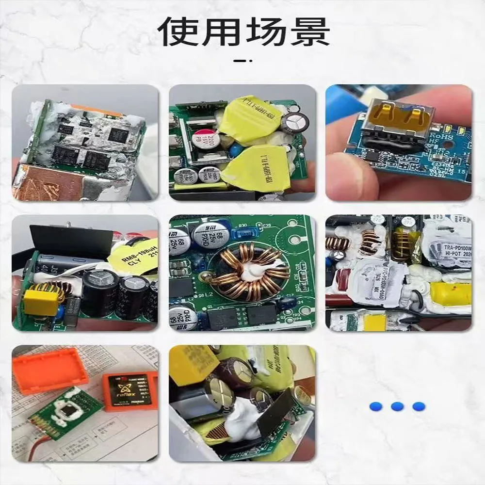 Kafuter 45g Insulation Silicone Rubber Electronic Components Screw Fixed Special Sealant  K-704 705 704B Electronic Glue