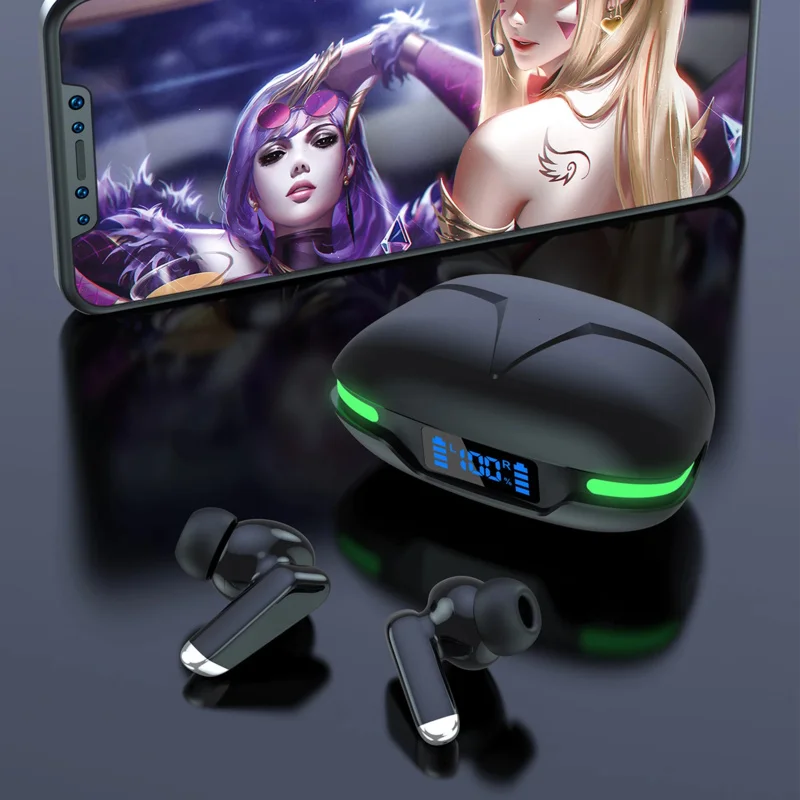 무선 인이어 이어폰, 매우 긴 배터리 수명, 우수한 음질, 안드로이드 iOS용 범용 호환성, 신제품