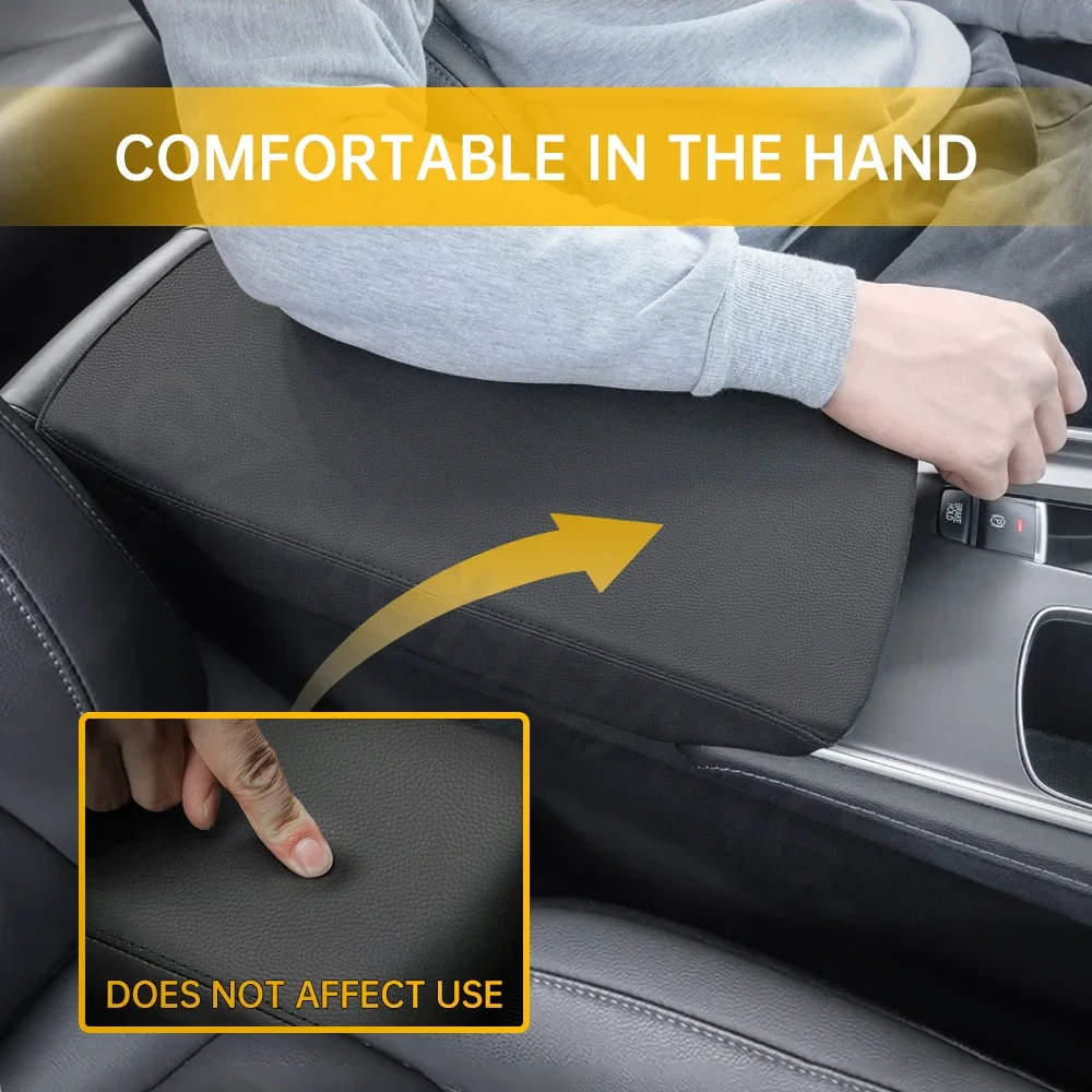 سيارة مركز وحدة التحكم مسند الذراع غطاء لهوندا أكورد 10 X MKX MK10 10th Gen 2018-2021 2022 الجلود مسند الذراع غطاء صندوق الملحقات #3