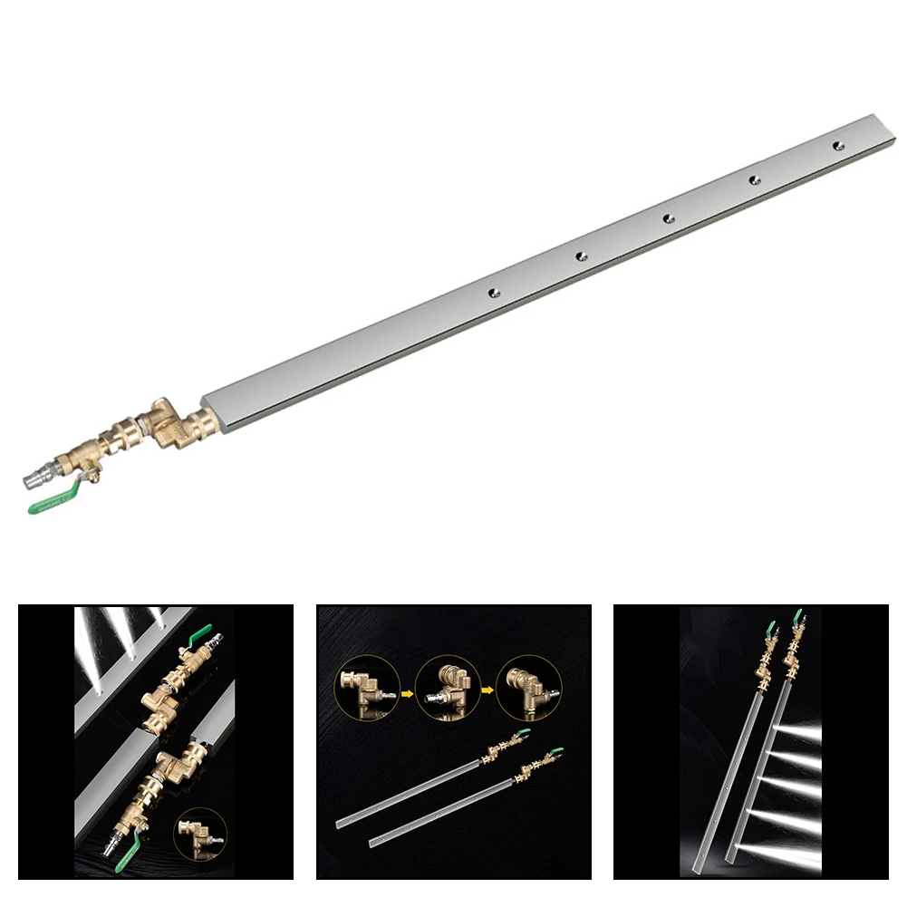Herramienta de mantenimiento de vehículos, limpiador de tanques de agua, limpieza artesanal, 60cm, accesorio de herramienta de limpieza de vehículos versátil, No requiere desmontaje