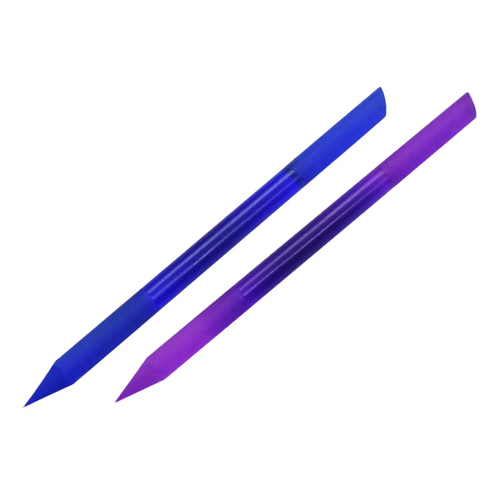 

2Pcs Glass Nail Files Fine Polishing Manicure Pedicure File Nail Grooming Tool for Natural Artificial Nails