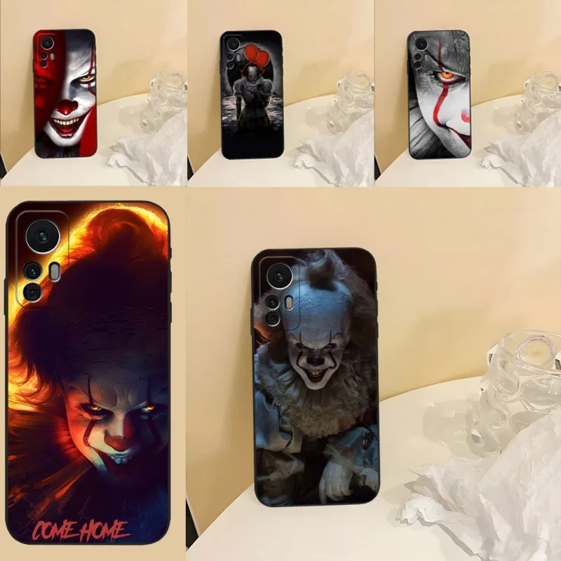 Pennywise The Clown Horror Phone Case For Xiaomi Redmi Note 11 11T 10 9 Pro POCO F3 X3 GT M4 M3 X4 M5 X5 NFC 10Pro Cover