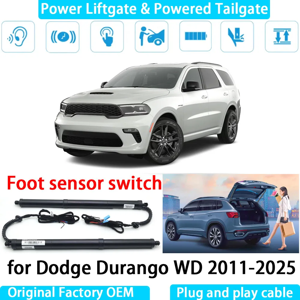

for Dodge Durango WD 2011-2025 Automatic Electric Power Liftgate Powered Tailgate Strut Tail Gate Lift System