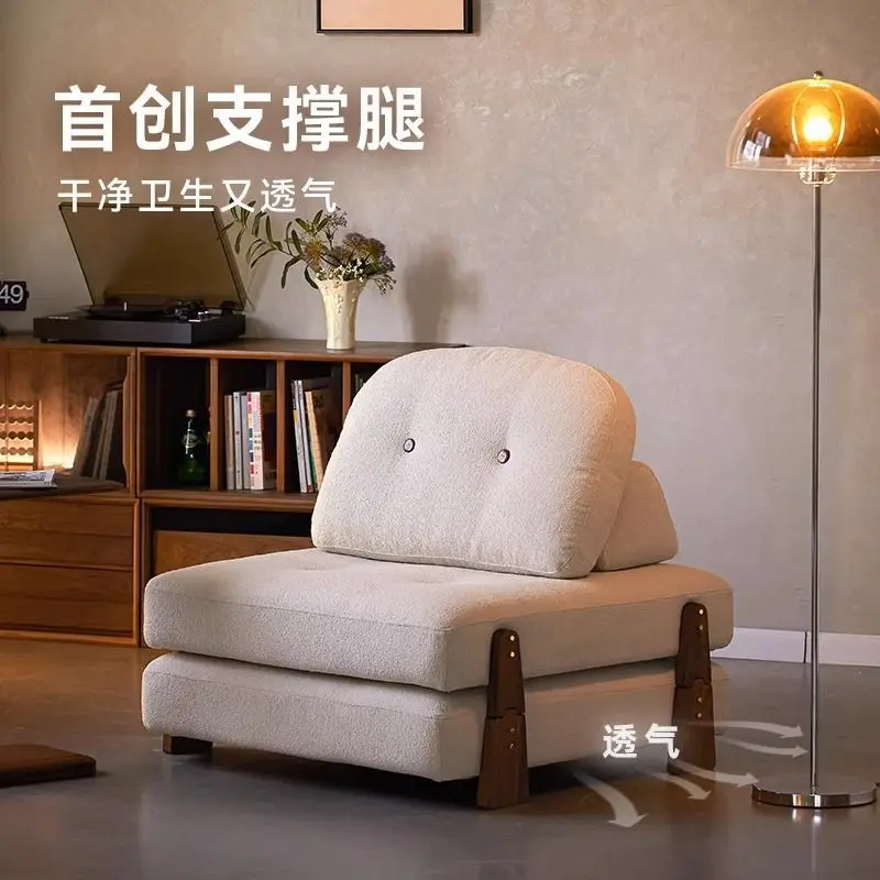 게으른 소파 두부 블록 거실 싱글 소파베드 겸용 다다미 소파는 잠을 잘 수 있고, 누울 수 있으며, 접을 수 있습니다.