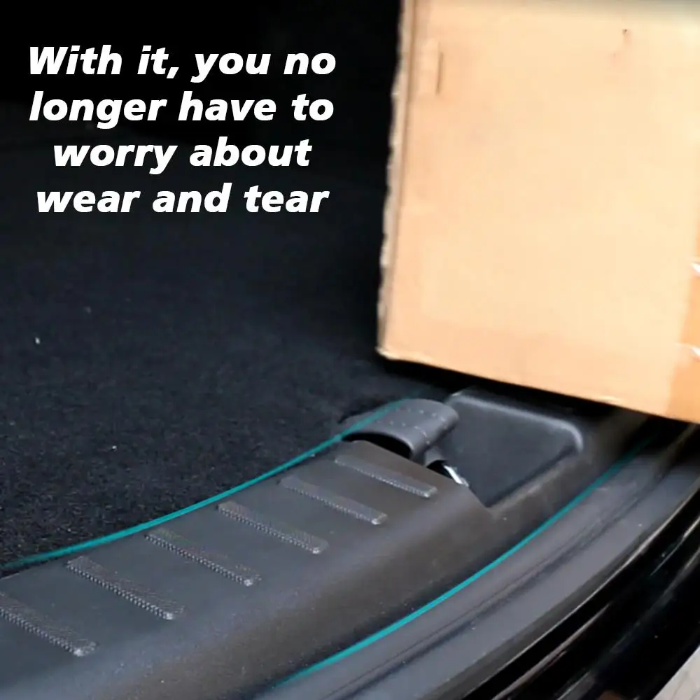 Пороговая полоса багажника TPE, защитная крышка от царапин для Tesla New Model Y LAUNCH 2025 Juniper 2025+