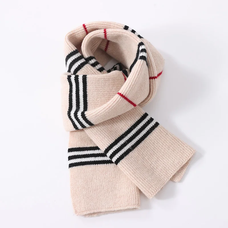 100% Merino Wool Neckerchief  Autumn And Winter With An Academic Style And Full Of Vitality Children's Clothing  Accessories view 5