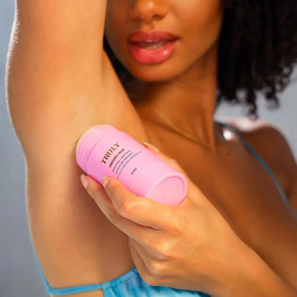85g Truly Unicorn Fruit Brightening Silky Aluminum-free Deodorant Marshmallow Nourishing Smoothing Body Skin Underarm Deodorant