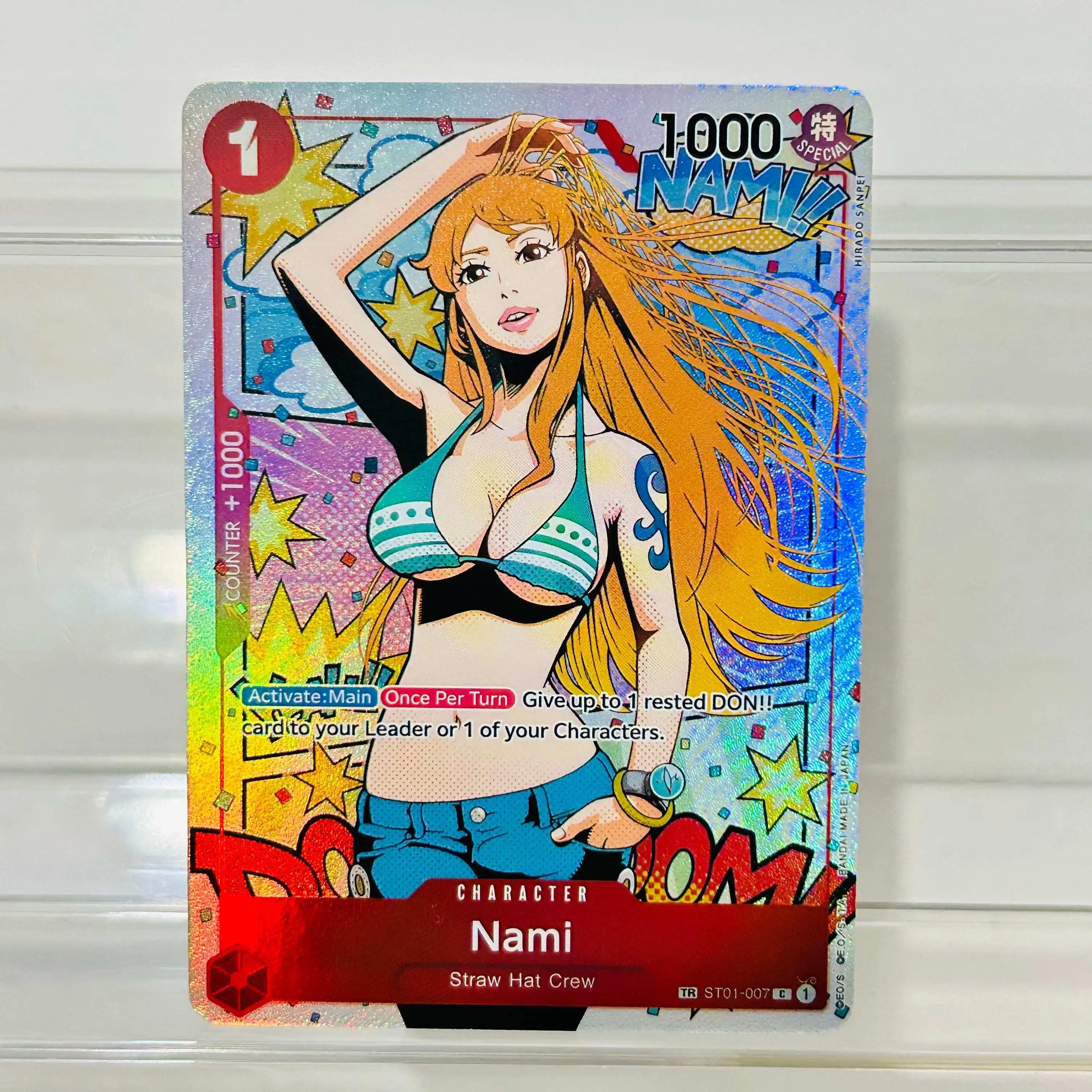 One Piece Roronoa Zoro OP06-118 Card EN Version Holographic Texture Cards Perfect Condition DIY Premium Anime Collection Card view 5