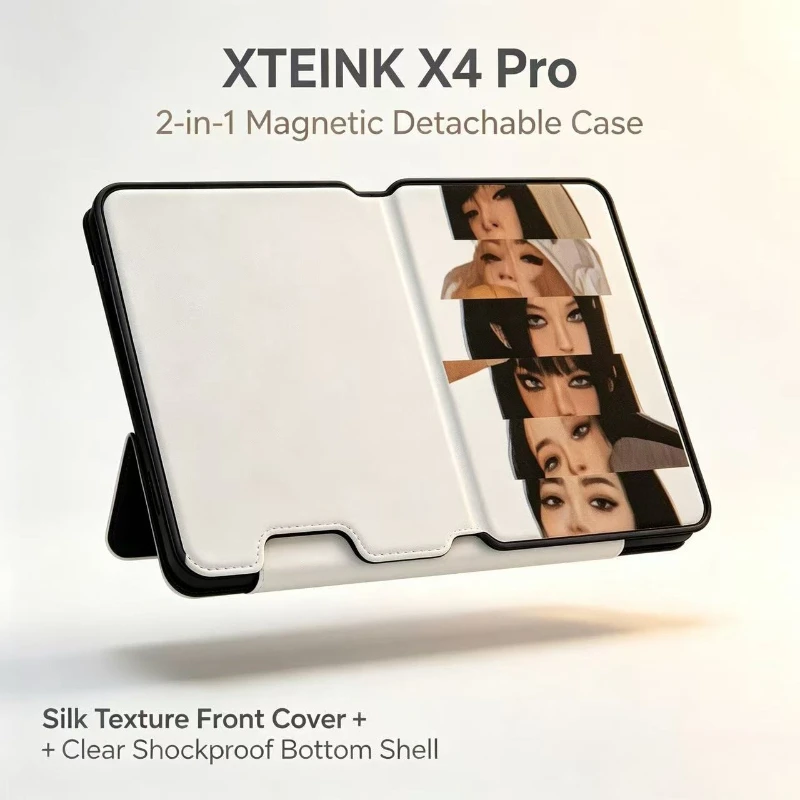 XTEINK X4Pro Magnetic Anti-fall Protective Case X4pro Ink Screen 4.3-inch Two-in-one Magnetic Separation Protective Case