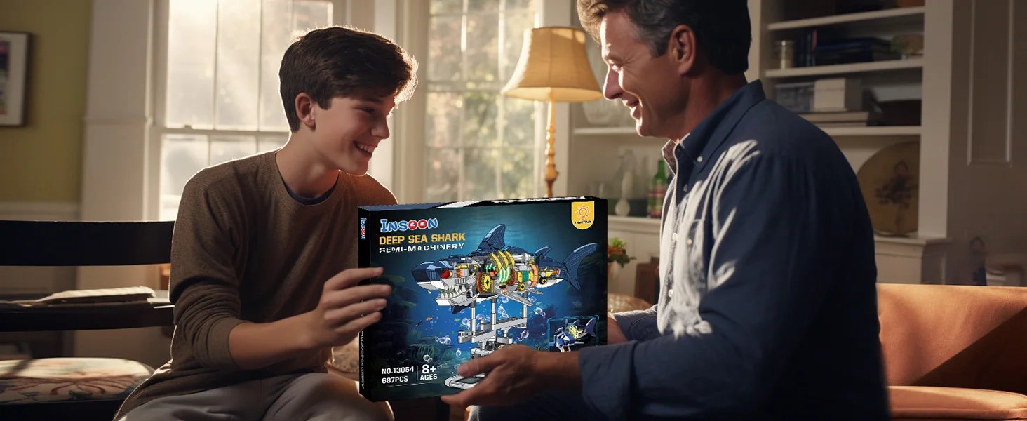 shark building block
