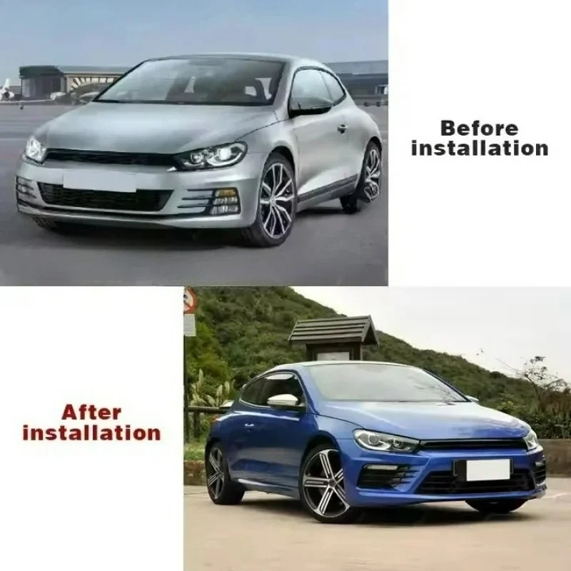 

Brand New Fresh Stock FOR SCIROCCO 2015 Aggressive R Style PP Plastic Bumper BODYKIT