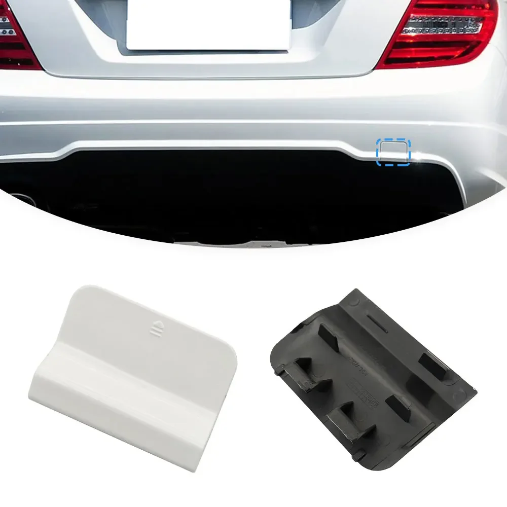 For Mercedes Benz W204 C Class C200 C260 C300 C43 C63 AMG 2011 2014 Car Front Bumper Tow Hook Cover Cap Black 2048856223