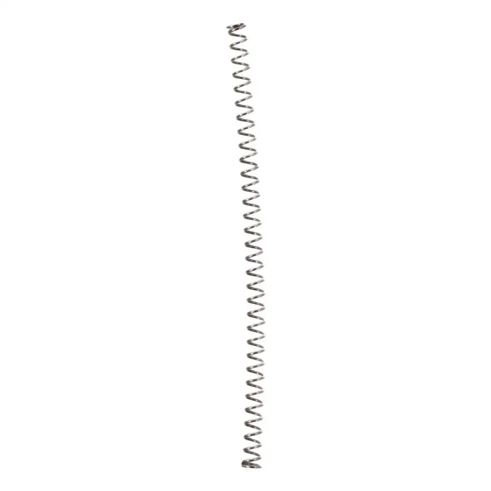 10Pcs 0.3x2x40mm Extended Compressed Springs Stainless Steel Silver Telescopic Spring Spring Steel Coil Shop and Home Repairs