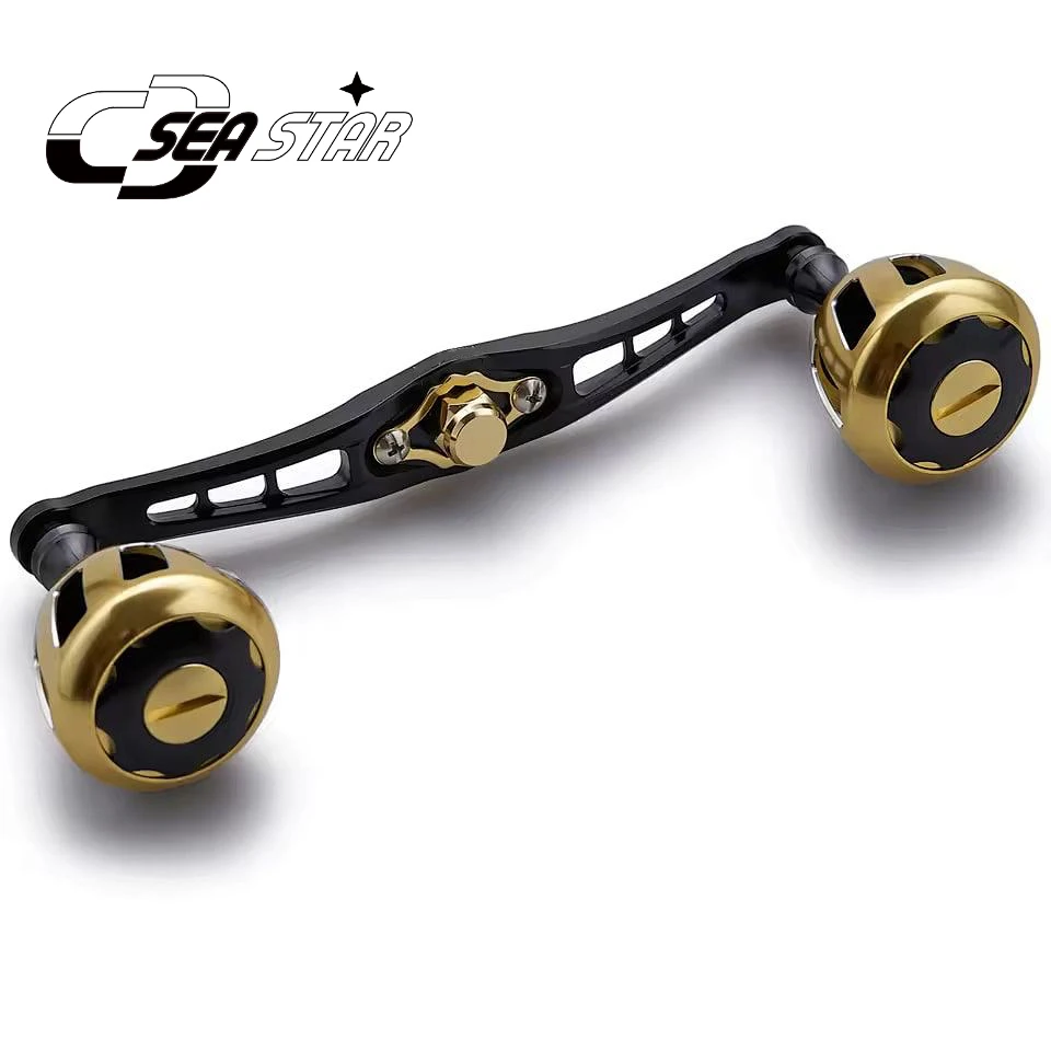 

HEIGHTEN Baitcasting Reel Handle 120mm for Daiwa Zillion Steez Shimano Curado Abu Garcia Reel Use