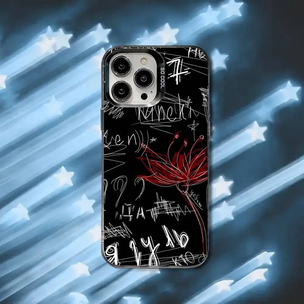 Tokyo Ghoul Kaneki Ken Anime Phone Case For iPhone 16,15,14,13,12,11,8,7,Pro,Max,Plus,Mini,XS,SE Black Matte Hard