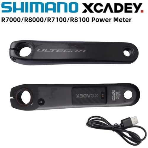 Shimano 105 R7000 ULTEGRA R8000 11S R7100 R8100 12S manivela derecha con XCADEY X-POWER medidor 170MM manivela GPS ANT Bluetooth