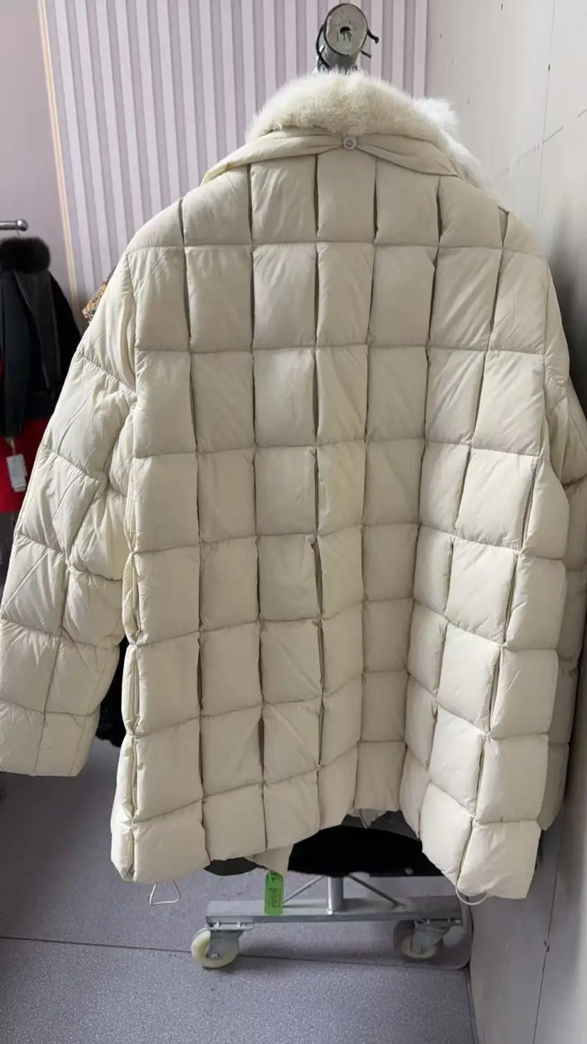 2025, Herbst/Winter, neue Damen-Daunenjacke, lockere Gänsedaunenjacke für Pendler