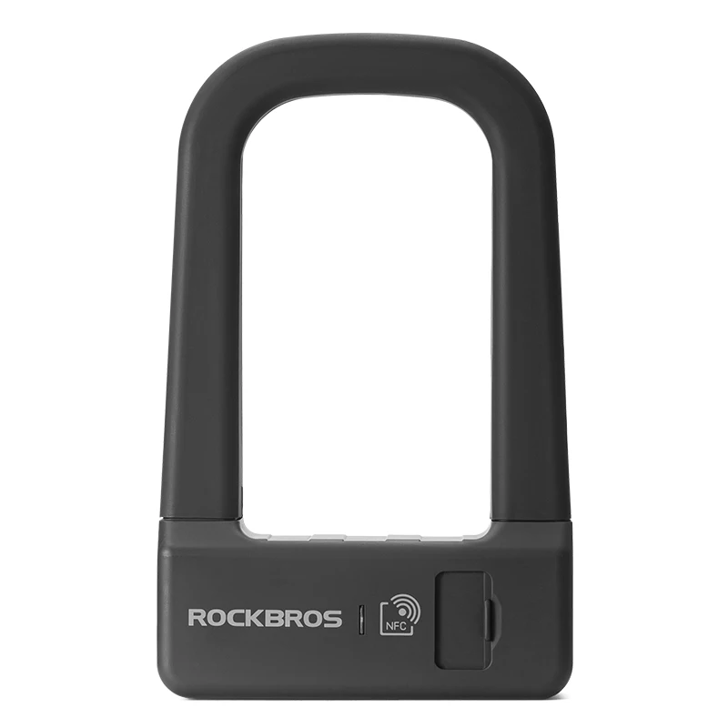 AliExpress ROCKBROS Bicycle Smart Lock NFC Aluminum Alloy High Strength Waterproof Anti-theft Safety U-Shape Lock E-bike Motorcycle Lock