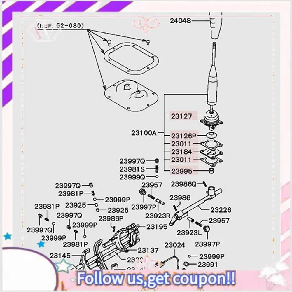 

Устройство уровня переключения передач A76T-M/T, подходит для Mitsubishi Pajero Montero II 2Nd V31 V32 V33 V43 MR110456 MR567088 MD739289 MR110604