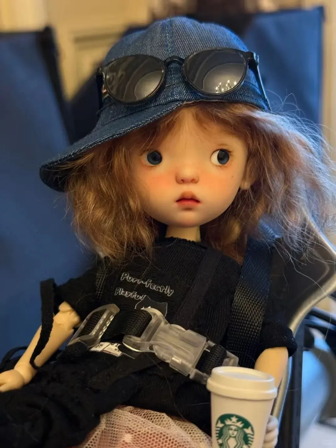 Nuova bambola sd BJD 1/6 grande testa carina set di bambole ragazza giocattolo in resina di alta qualità regalo di compleanno bambole angelo per bambini in