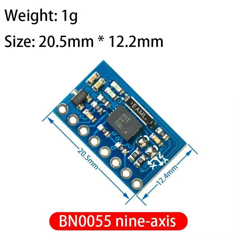 9-DOF Absolute Orientation IMU BNO055 AHRS Breakout Sensor BNO-055 SiP Accelerometer Gyroscope Triaxial Geomagnetic Magnetometer