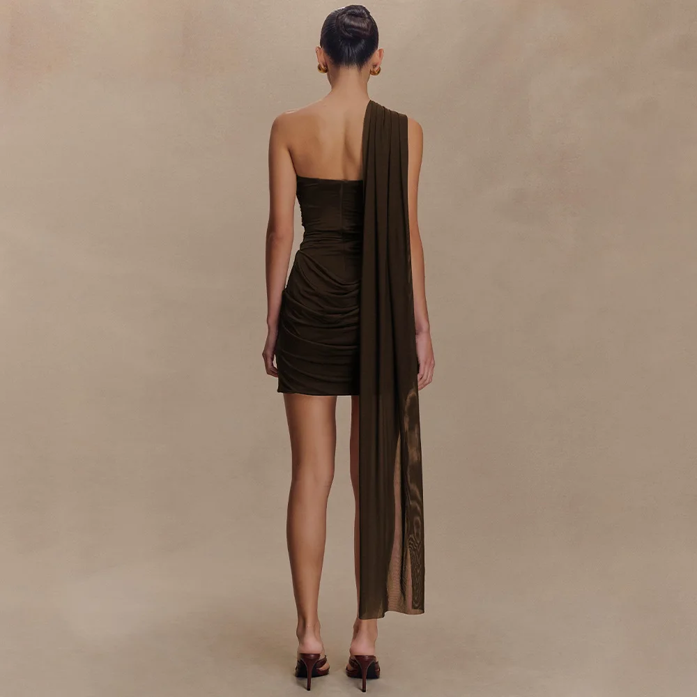 Verão sexy psado faixa sem alças vestido f cintura alta saia curta estilo e primavera outono inverno tempora...