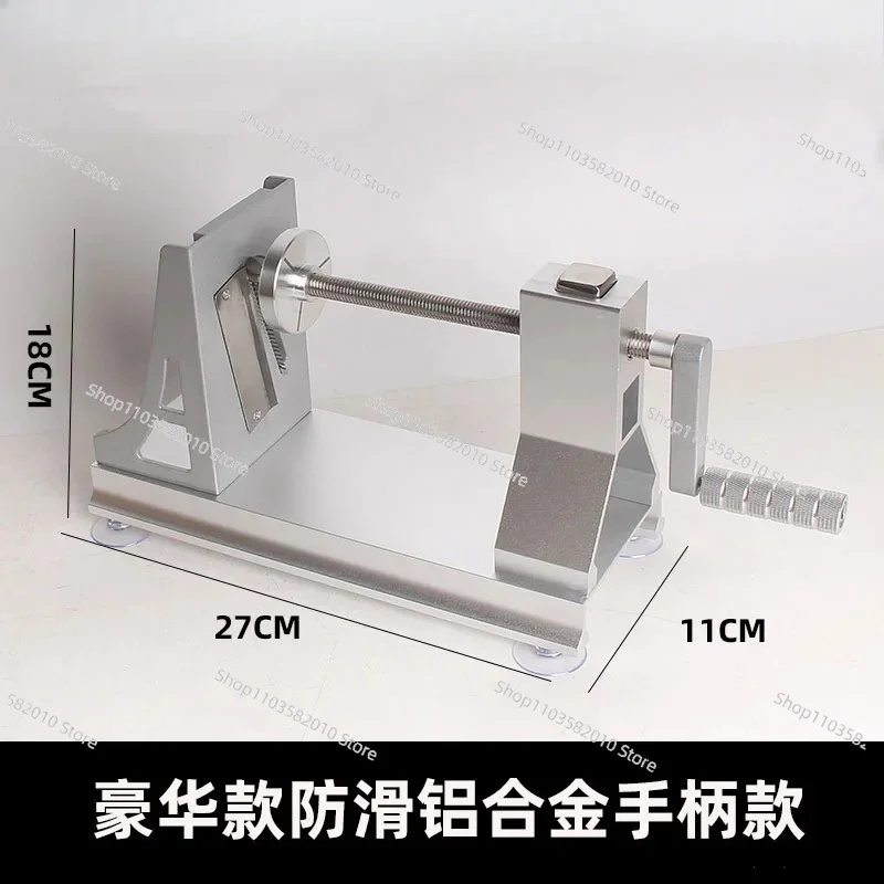 

Aluminum Rotary Grater Machine - Multifunction Vegetable Slicer for Radish & Potato
