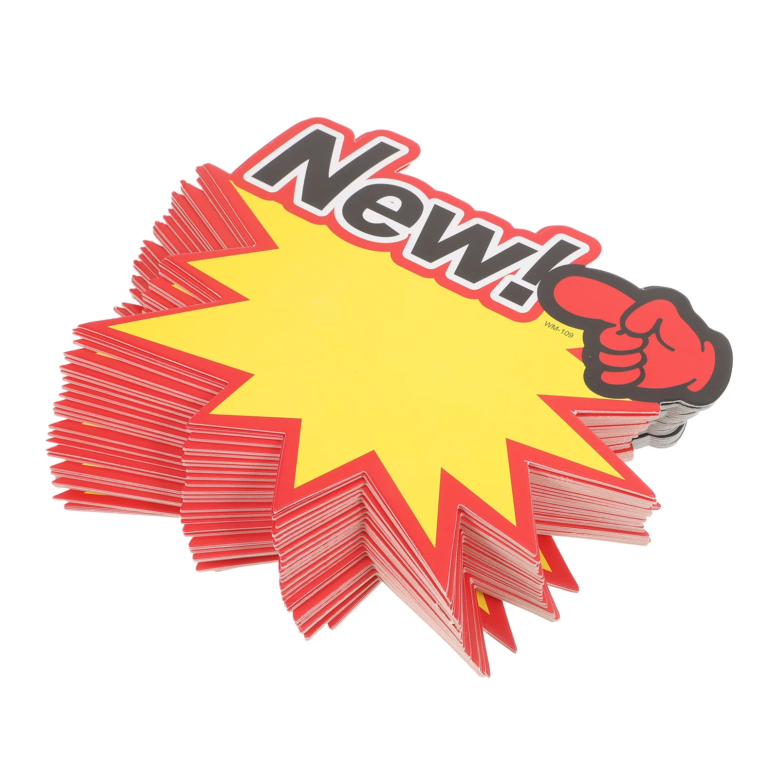 

100 шт., вывески в розничном магазине, прозрачные цены, пустые бирки для связи, привлекательный дизайн, товары для продажи в гараже