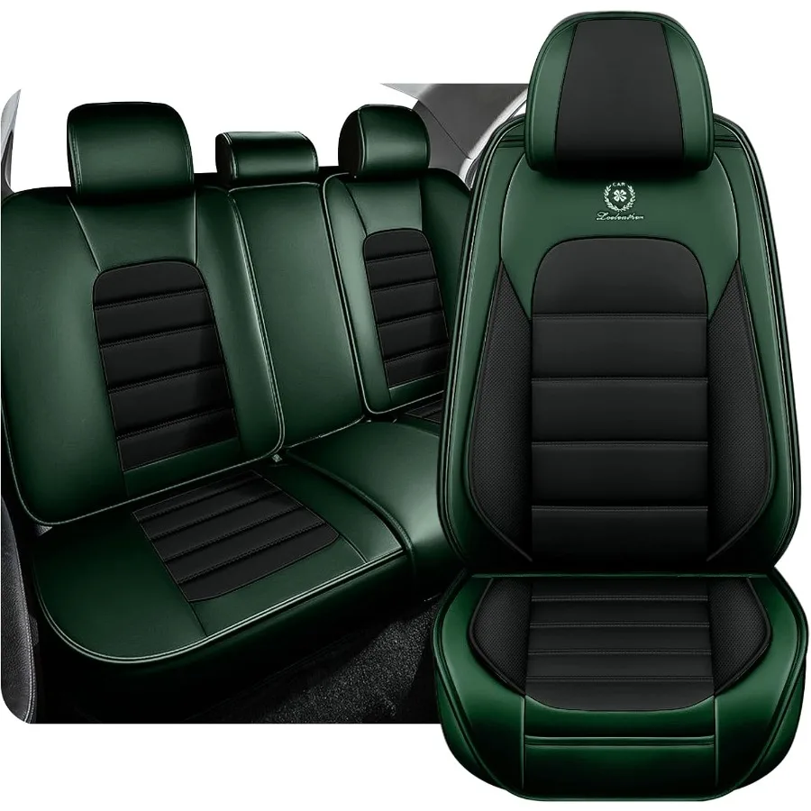 

Полные чехлы на сиденья для Jeep Wrangler 20002025, водонепроницаемый кожаный чехол на сиденье из наппа, полностью завернутый защитный чехол для сиденья, современный стиль, автомобиль S