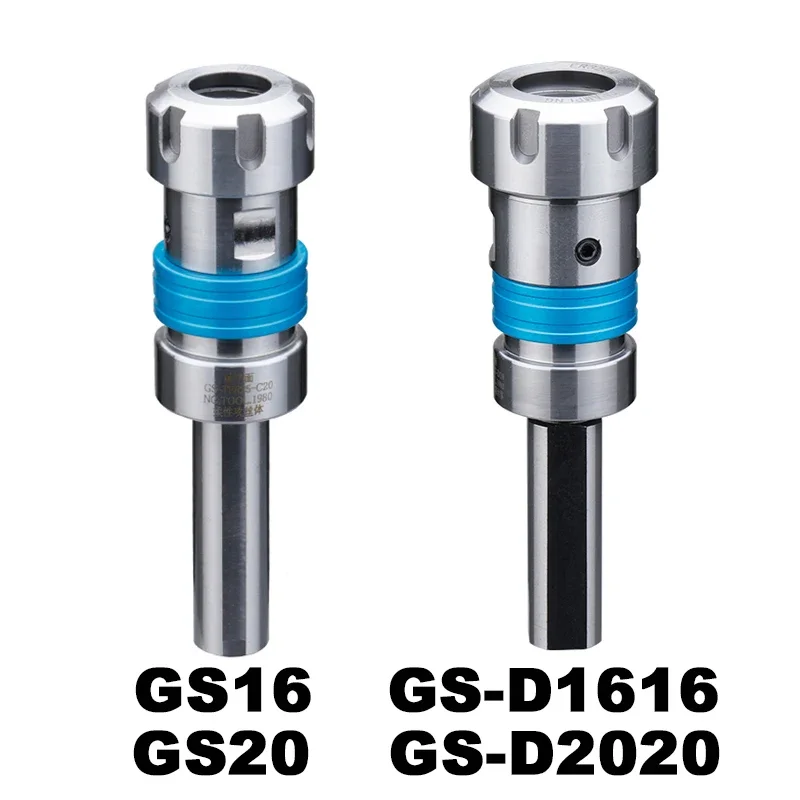 Imagem -02 - Torneira Telescópica Flutuante Chuck Tap Fixture Proteção contra Sobrecarga de Torque Alça Flexível Gs16 Gs20 Gs25 Ter16 20 25 32