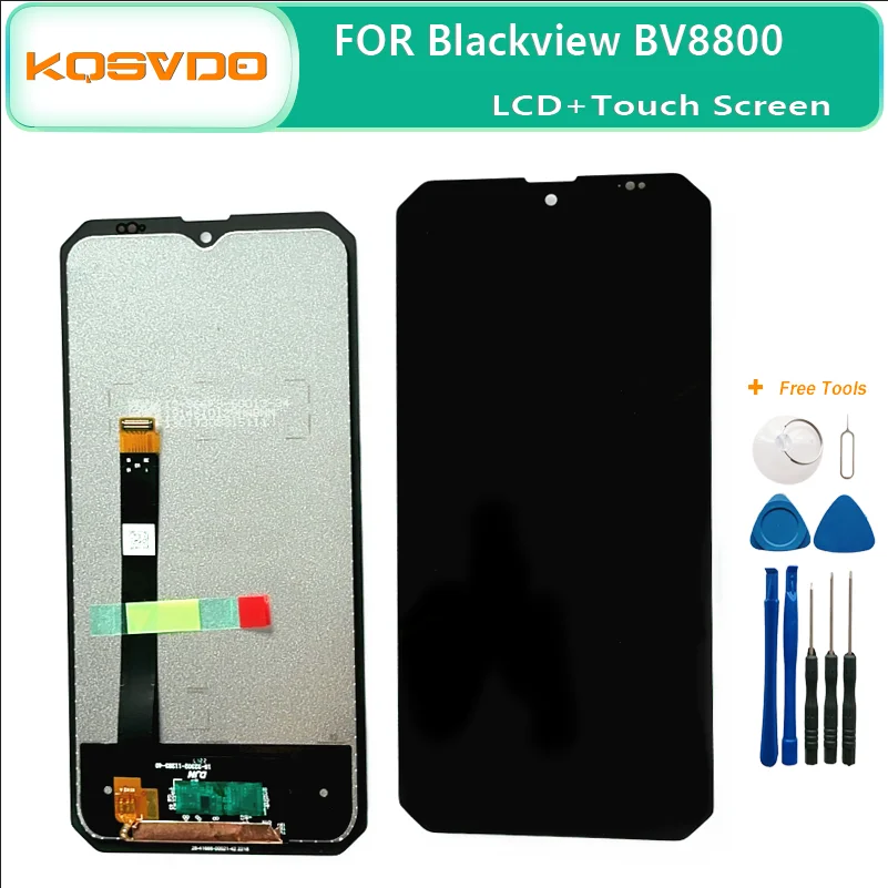 Nowy dla Blackview BV8800 BL8800 Pro wyświetlacz LCD + wymiana montaż ekranu dotykowego 6.58 "dla BLACKVIEW BL BV 8800 Repalcement