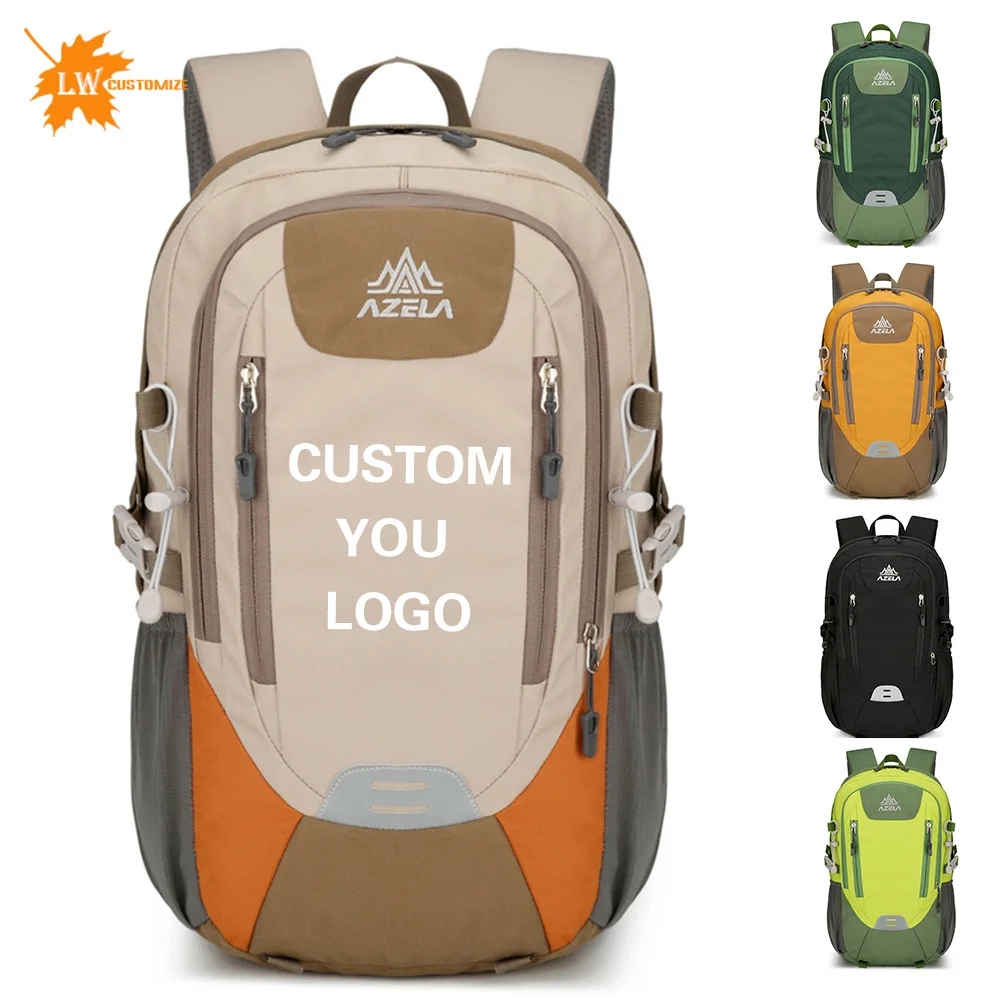 

Customized Hiking Bag Logo Outdoor Sports Lightweight Large Capacity Backpack Hiking Camping Backpack Wholesale