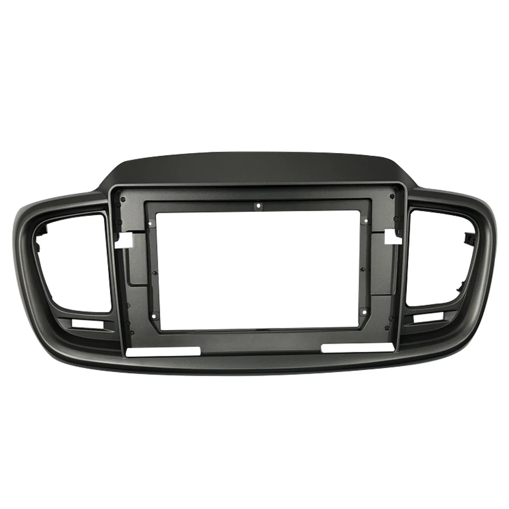 

2 DIN Car Stereo Radio DVD Fascia Panel Plate Trim Kit Frame 9/10.1Inch for KIA Sorento 2015-2018 Refitting