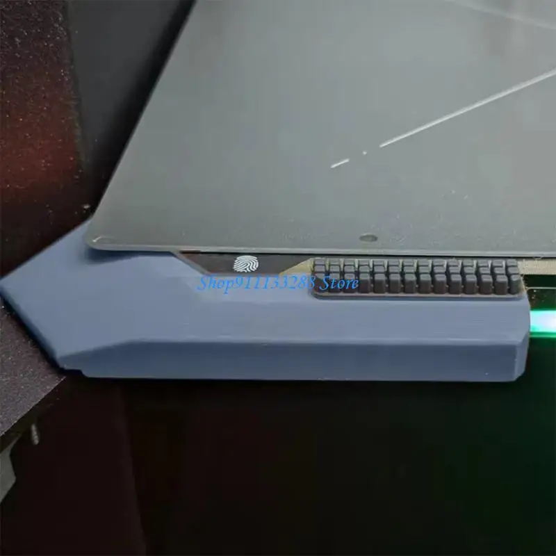 

G88D Nozzles Wiper for 3D Printer Mounted Scrubber Silicone Brush Print Head Cleaner Printer Head Wiping Accessories