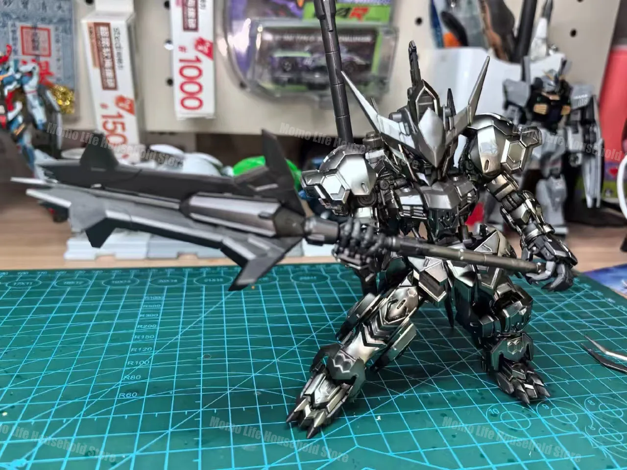 GAOGAO MGSD Asw-G-08 Barbatos Plastic Skelet Kits Assemblagemodel Kits Plastic skelet Action Figure Robot Plastic Model Speelgoed