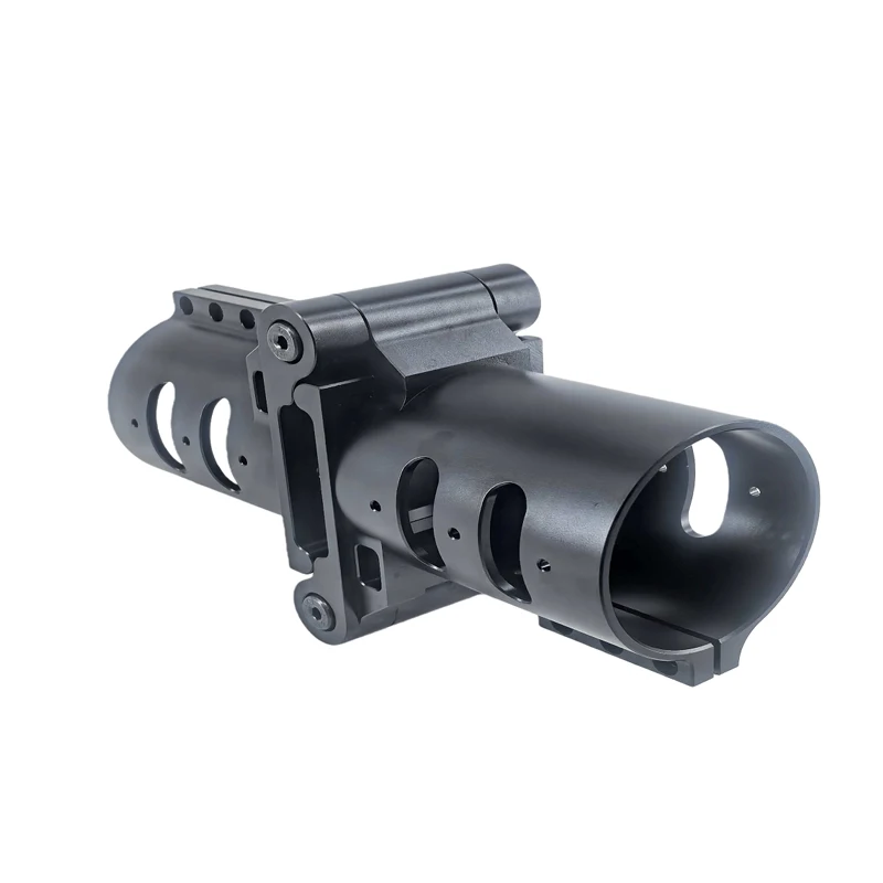 1PCS 80MM Carbon Tube Joint Foldable Connector Quick-Release Aluminum Alloy Folding Arm for Agricultural Plant Protection Drone