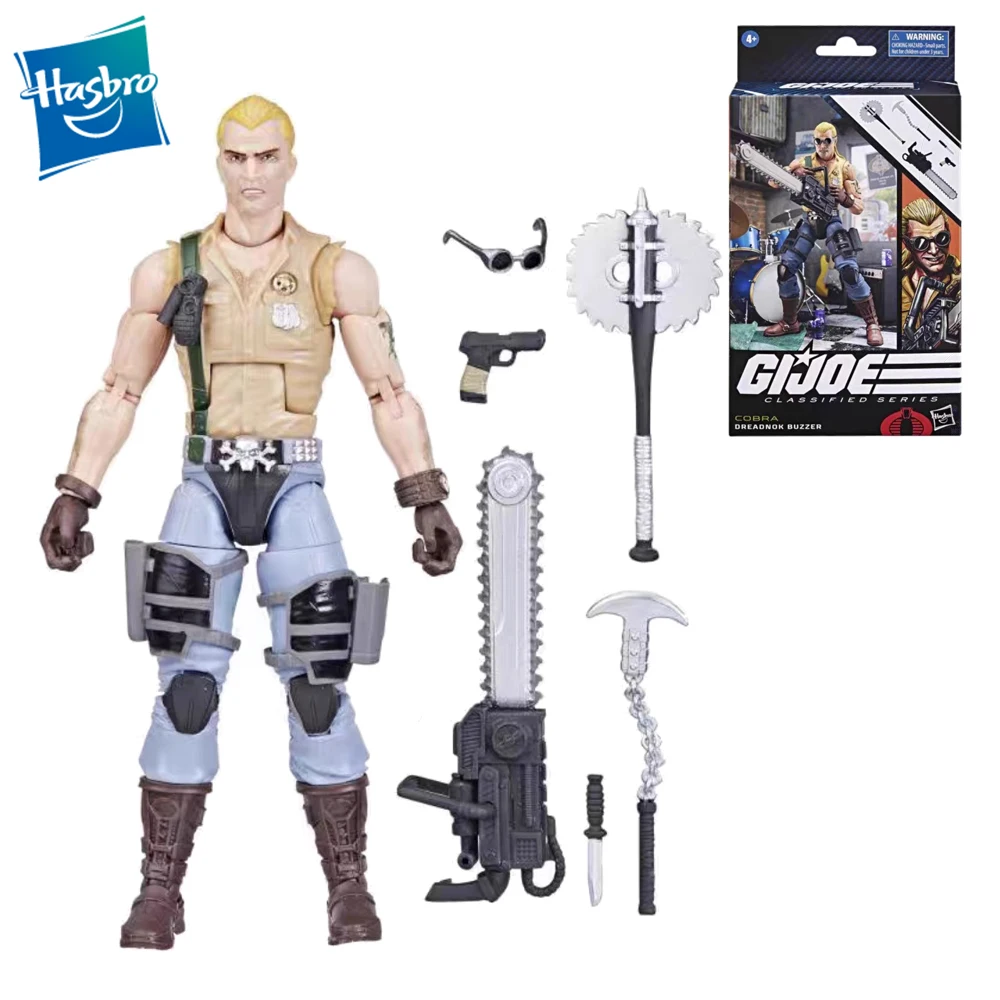 

In Stock Original Hasbro G.i. Joe Classified Series Dreadnok Buzzer Anime Figure Action Figure Model Collection Toys Boys