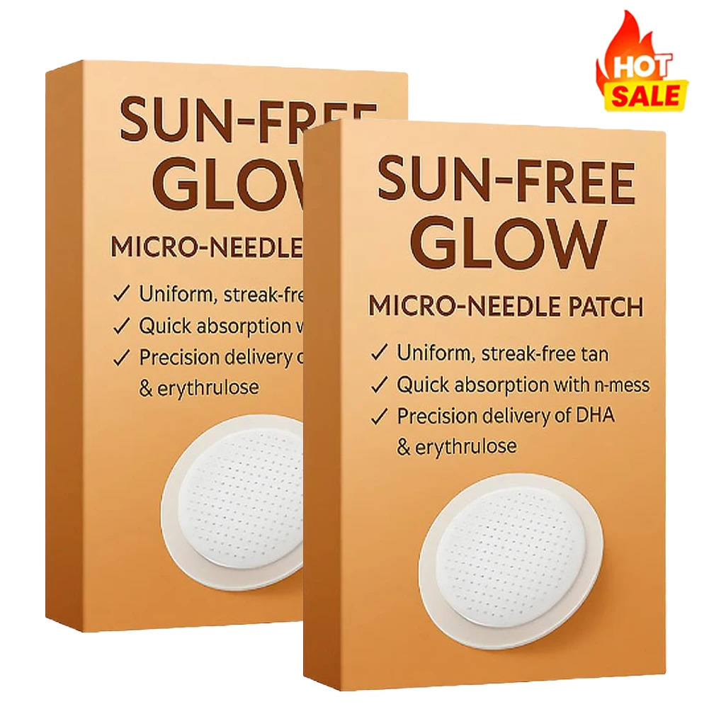 10/20pcs Sun Free Glow Patches Natural Tanning Patches Advanced Sun Free Glow Microdarts Patch for Women & Men for All Skin Type