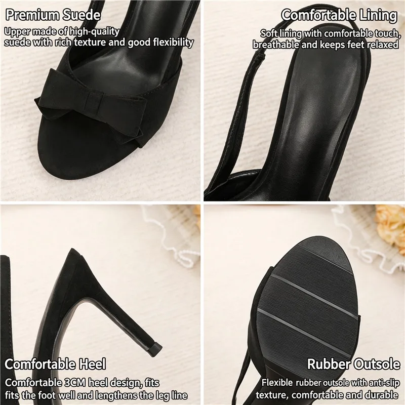 2026 Summer Peep Toe Backless  - огляд і ціна Vintage Fashion Heels