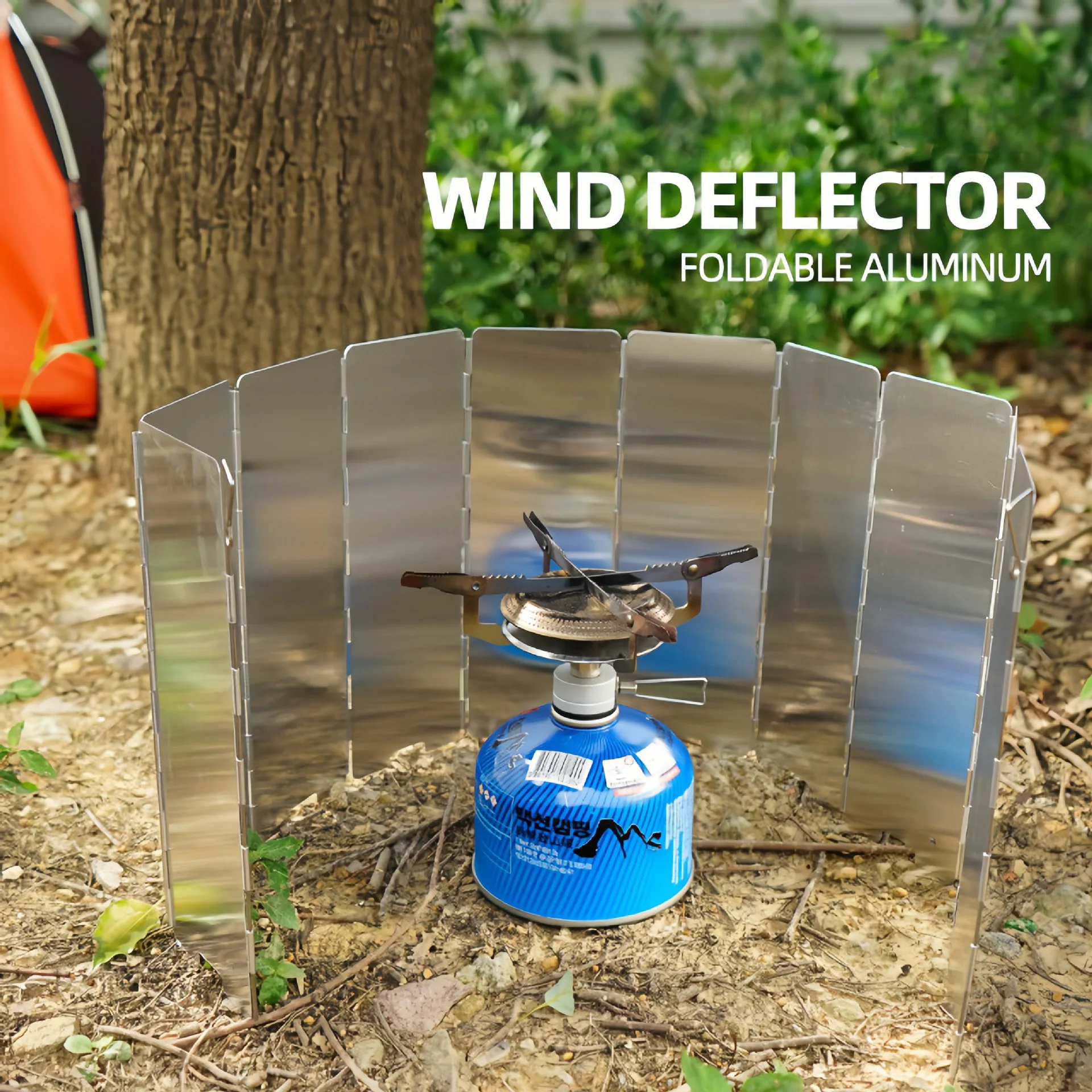 Aluminum Stove Windscreen 13