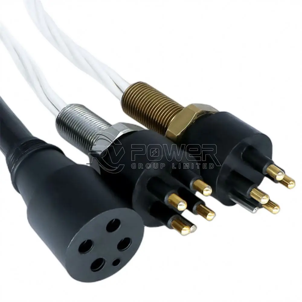 Ip69 6-pin  MCBH 6F MCIL 6M Waterproof Connector Rubber Molded Connector  Deepwater Underwater Pluggable Connectors