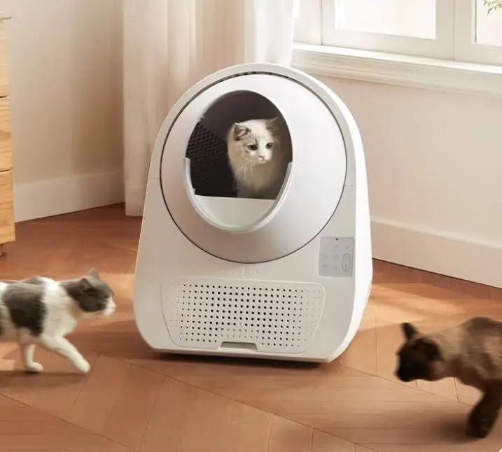 

Automatic cat litter box closed smart cat toilet cat supplies oversized shit shoveling machine